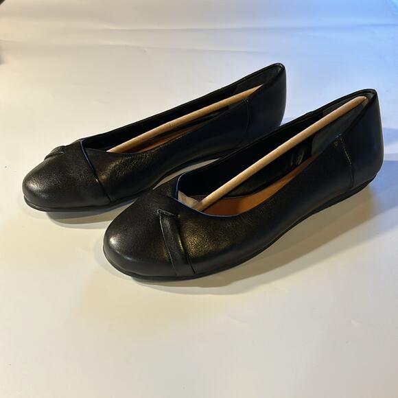 NIB Women's ZODIAC Sadie Ballet Flat Black Size 8.5 M - Picture 2 of 9